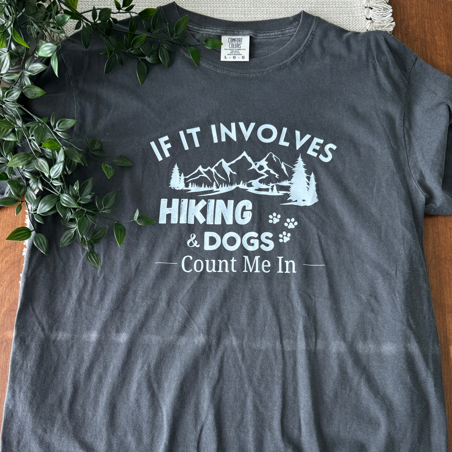 If it involves hiking and dogs.. (charcoal)