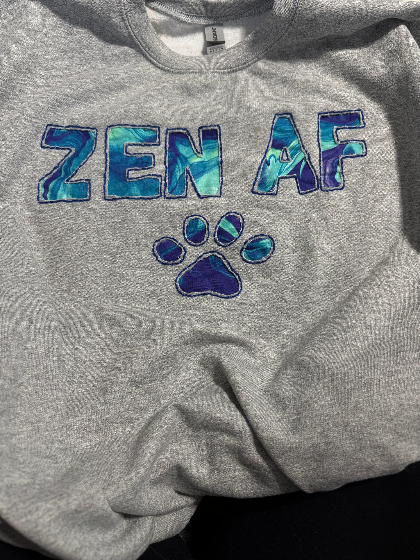 Custom Reverse Appliqué Sweater